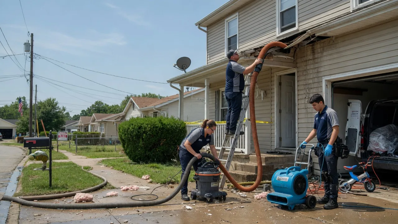 Water Damage Restoration in Ellinwood, KS near me